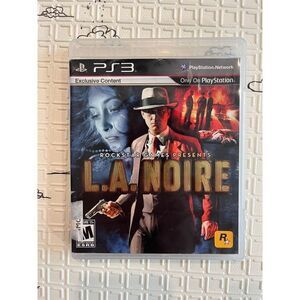 L.A. Noire For Playstation 3